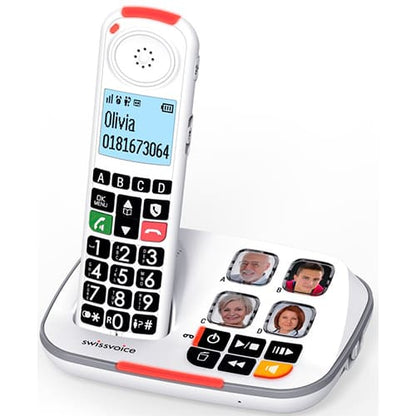 Teléfono DECT Alcatel SwissVoice Xtra 2355 Teclas Rápidas