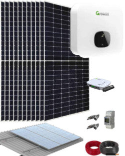 Kit Autoconsumo Fotovoltaico 5000W 25000Whdia Growatt